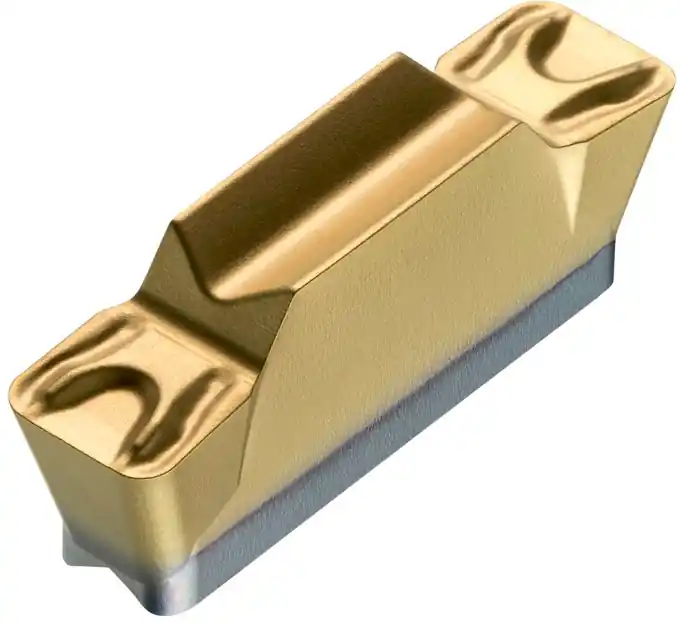Drehwendeschneidplatte ISO LCMF 041604-F:T8330 Tiefe 3mm PVD beschichtet Gold VE: 10 Stück Schnäppchen