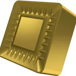 Drehwendeschneidplatte ISO SNMX 251224S-SR:T8345 D.9,17mm PVD beschichtet Gold VE: 10 Stück Sichere Zahlung