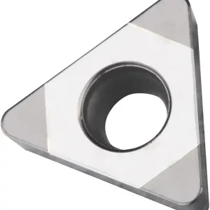Drehwendeschneidplatte ISO TCGW 110204S01020C:TB310 D.2,9mm Farbe Silber-Schwarz VE: 2 Stück Heißes Angebot