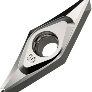 Drehwendeschneidplatte ISO VCGT 130302E-SF3:H07 Bohrungs-D. 3,4mm Farbe Silber VE: 10 Stück Begrenztes Angebot