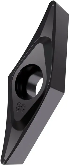 Kracherpreis Drehwendeschneidplatte ISO VCGT 130304E-SF3:T6310 D. 3,4mm PVD beschichtet VE: 10 Stück