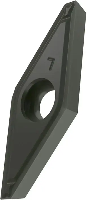 Garantierte Lieferung Drehwendeschneidplatte ISO VCGX 130301FR-FF2:TT010 Bohrungs-D. 3,4mm Farbe Grau VE: 10 Stück