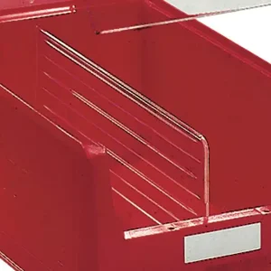 Längsteiler f.Sichtlagerkasten MK2 PS glasklar 10St./Btl.TECWERK Saisonangebot