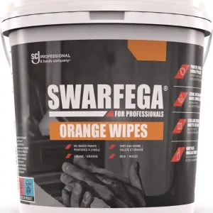 Geprüft Handreinigungstuch Swarfega® ORANGE Wipes o.Eins.v.Wasser 150 St SWARFEGA