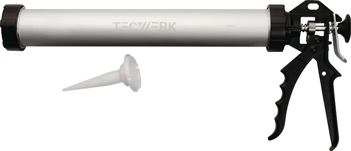 Handfugenpistole Profi geschl.f.310ml Kartuschen/Beutel b.600ml TECWERK Sonderangebot