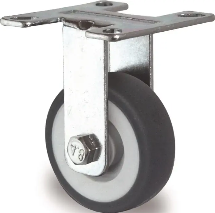 Bockrolle 100mm 100kg VG Gleitlager 77x67mm TECWERK Günstig