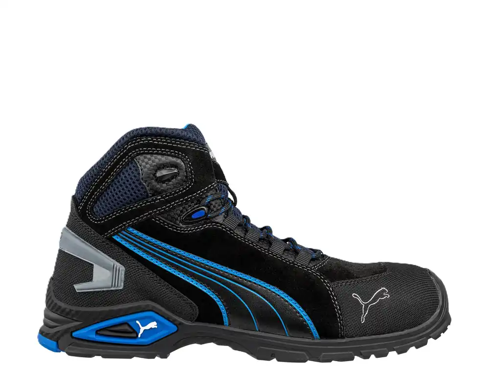 Letzte Chance Puma SAFETY Arbeitsschuhe RIO BLACK MID S3L FO SR