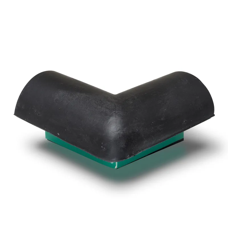 MORION Prallschutz, Kreis, Kantenschutz 45/45 mm, Innenecken, zweischenkelig, schwarz, selbstklebend Rabatt