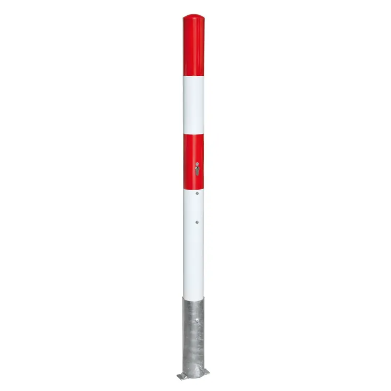 Aktuell MORION Absperrpfosten 76 mm herausnehmbar - zum Einbetonieren
