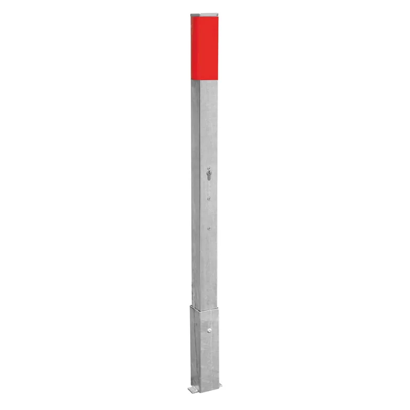 MORION Absperrpfosten 70 x 70 mm herausnehmbar - zum Einbetonieren Versand Am Gleichen Tag