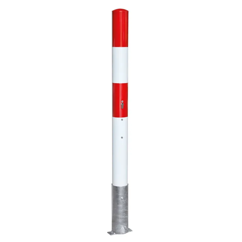Nur Heute MORION Absperrpfosten 90 mm herausnehmbar - zum Einbetonieren