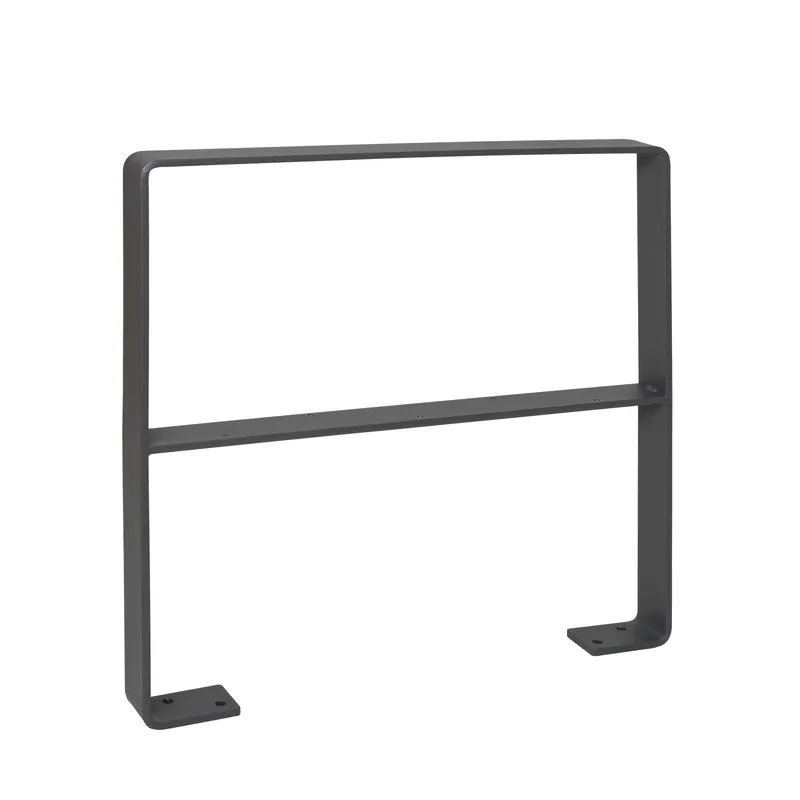 CITY-Anlehnbügel GILA 800 x 800 mm feuerverzinkt - zum Aufdübeln Solange Der Vorrat Reicht