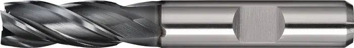 Highlight Schaftfräser DIN 844 TypN D.16mm HSS-Co PM ALCRONA Weldon Z.4 kurz TECWERK