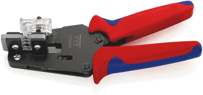 Echt Abisolierzange L.195mm brün.m.Mehrkomp.-Hüllen KNIPEX