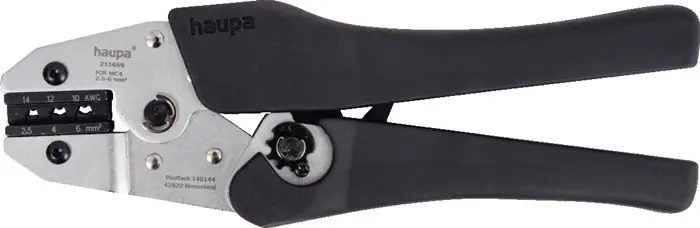 Crimpzange f.Photovoltaik 2.5-6mm² HAUPA Nur Für Kurze Zeit