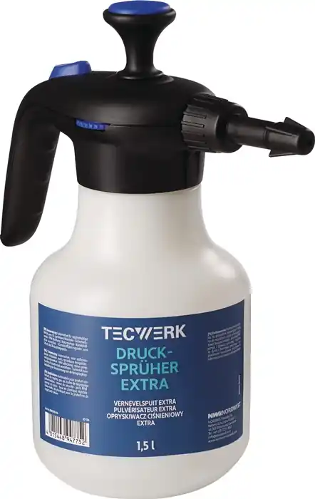 Expressversand Drucksprüher Extra 1,5l FPM-Dichtung,Kunststoff-Düse TECWERK