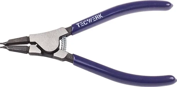 Sichere Zahlung Sicherungsringzange A 2 f.Wellen D.19-60mm pol.TECWERK