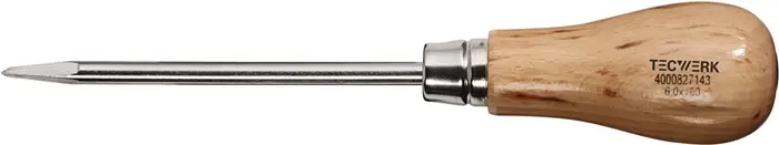 Vorstecher/Aufreiber m.Vierkantspitze H-Heft Gesamt-L.190mm TECWERK Versand Am Gleichen Tag