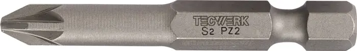 Bit 1/4 Zoll PZD 3 L.50mm TECWERK VE: 10 Stück Wochenendangebot