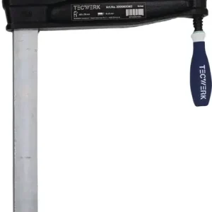 Tiefspannschraubzwinge Spann-W.1000mm A.250mm 3K-Griff 45x12mm TECWERK Online Kaufen