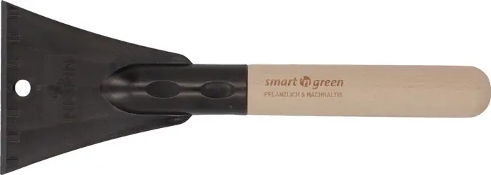 Abverkauf Eisschaber smartn green Eisschabkante 100mm L.28,5cm schwarz,braun Buchenholz VE: 12 Stück