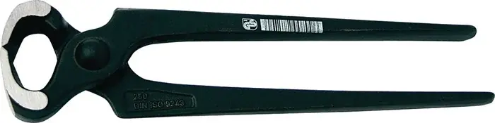 Bestpreis Kneifzange Gesamt-L.220mm Kopf pol.Zange schwarz lack.TECWERK