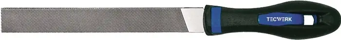 Werkstattfeile DIN 7261 L.250mm Q.25x6mm Hieb 2 Flachstumpf 2K-Ergo TECWERK Bestseller