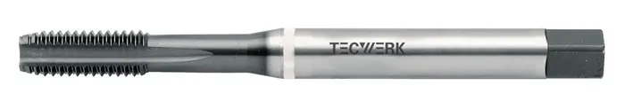 Geprüft Maschinengewindebohrer DIN 371C GG M6x1mm HSS-Co TiCN 6HX TECWERK
