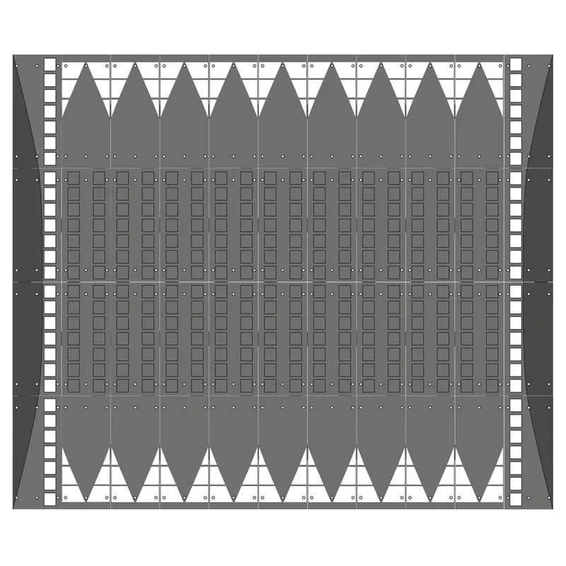 GAMMA Plateau-Kissen aus vulkanischem Kautschuk - schwarz Sonderangebot