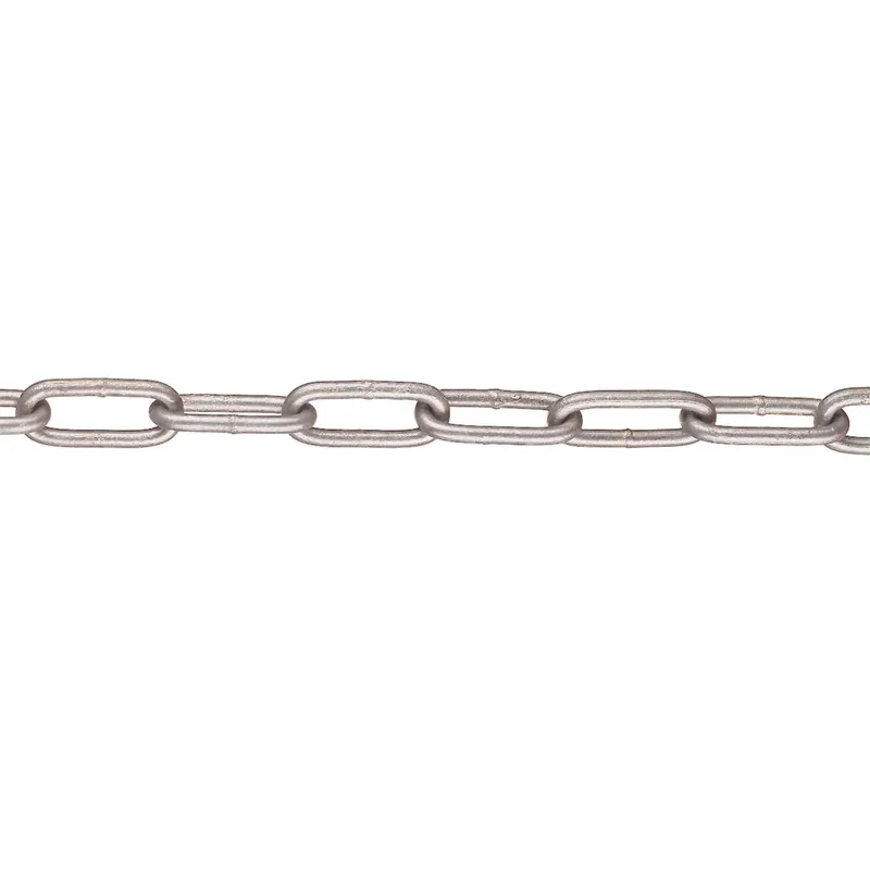 Top-Angebot SM-Stahl 6, Gliederkette 6 mm, Stahl, feuerverzinkt, Bundlänge: 30 m
