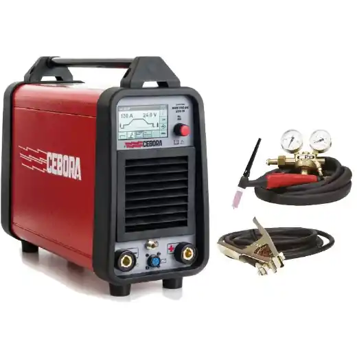 ELMAG Profi WIG-DC-Schweißinverter "PFC" - CEBORA WIN TIG DC 220 M - ECO-SET-G Sonderangebot