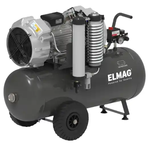 ELMAG Dentalkompressor 480/8/90W - fahrbar - EXTREME 4V 2,50CV (ohne Trockner) Must-Have