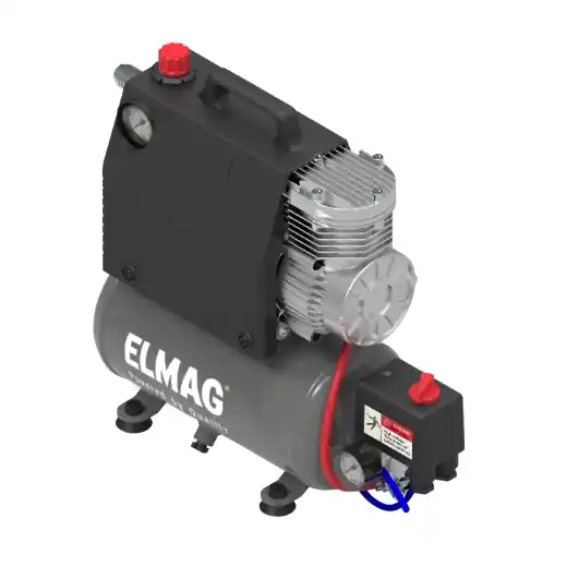 ELMAG Spezialkompressor Serie "ölfrei" - SILVERSTONE 2, 12/24 Volt, 5 l Kessel Must-Have