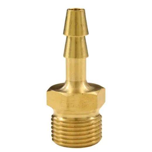 ELMAG Schlauchtülle mit Außengewinde - AG 1/4", 9 mm, Messing Preis Gesenkt