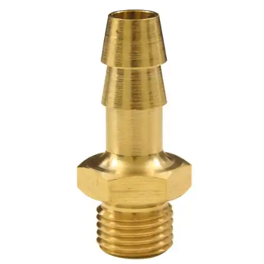 ELMAG Schlauchtülle mit Außengewinde - AG 1/2", 13 mm, Messing Zertifiziert