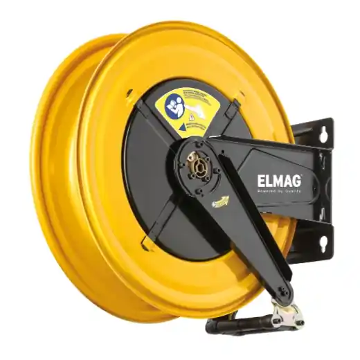 ELMAG INDUSTRIE Schlauchaufroller "530/50" - ohne Schlauch - für Fette, 400bar Super-Preis