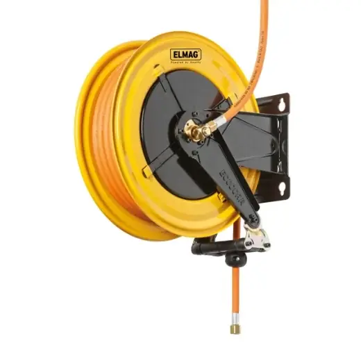 ELMAG INDUSTRIE Schlauchaufroller "530/82" - für LPG/Methan/Natural Gas/Propan, 28m-8x15mm, 20bar Garantierte Lieferung
