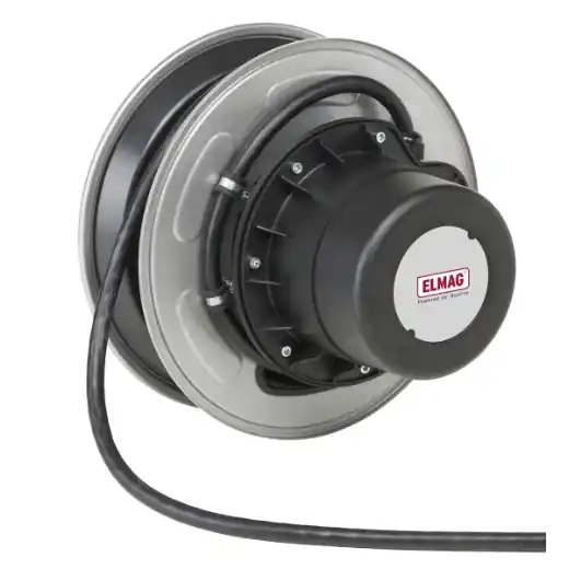 ELMAG Autom. Kabelaufroller ZECA "DATAFLUX" - 142405, 15+2 Meter, 24x0,5 mm², IP 65 Solange Der Vorrat Reicht