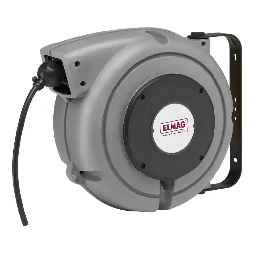 ELMAG Autom. Kabel-/Luftaufroller ZECA "TWIN REEL" - 7415 CT, 9 Meter Nur Heute