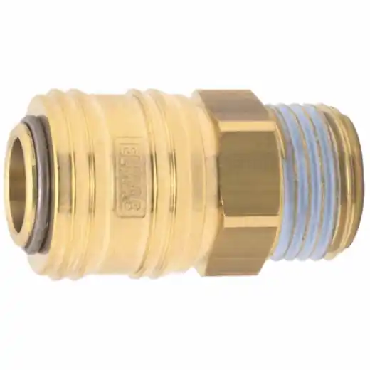 ELMAG Kupplung - AG 1/2", Messing 1 Stk. Packung - SB Kracherpreis