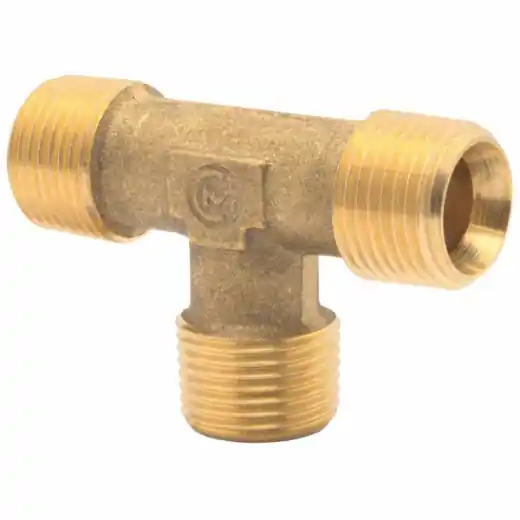 ELMAG T-Stück - AG 3/8", Messing 1 Stk. Packung - SB Sale