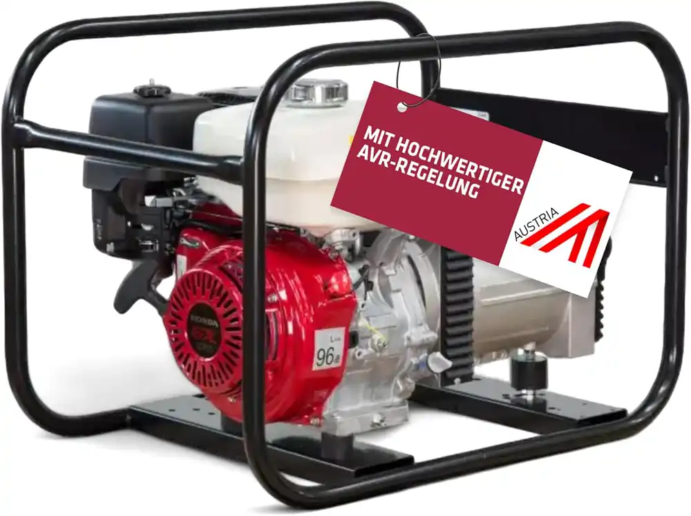 ELMAG Stromerzeuger SEB 4100W-AVR - mit HONDA-Motor GX270 mit AVR-Regelung Schnäppchen