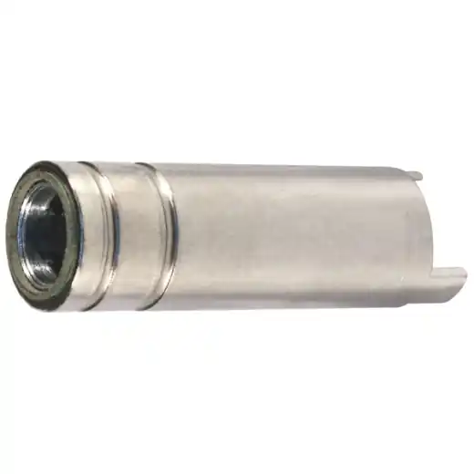 Nur Für Kurze Zeit ELMAG Punkt-Gashülse MB 14/MB/MB EVO/MBC 15 - Hinten-InnenØ 12mm, Vorne-InnenØ 16mm, L=61,5mm