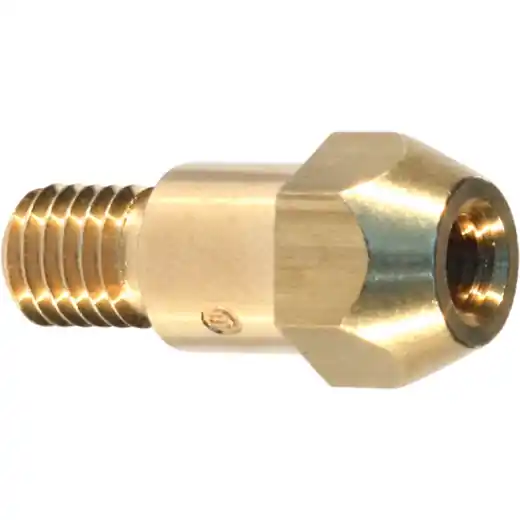 ELMAG Düsenstock MB/MB EVO/MBC 36 - L=28mm, Hinten M8x1.25, Vorne M6x1.0, "Messing" Sonderaktion