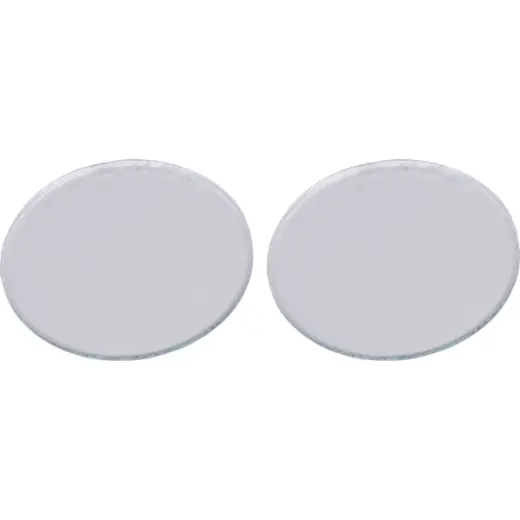 ELMAG Schweißbrillenglas DIN 10 - 50x2 mm rund 2 Stk. Packung - SB Geprüft