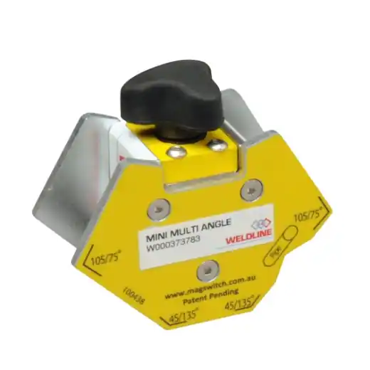 Bestseller ELMAG Magnet-Schweißwinkel Mini Multi Winkel - 45°/135°, 60°/120°, 75°/105° & 90°, HK 40 kg