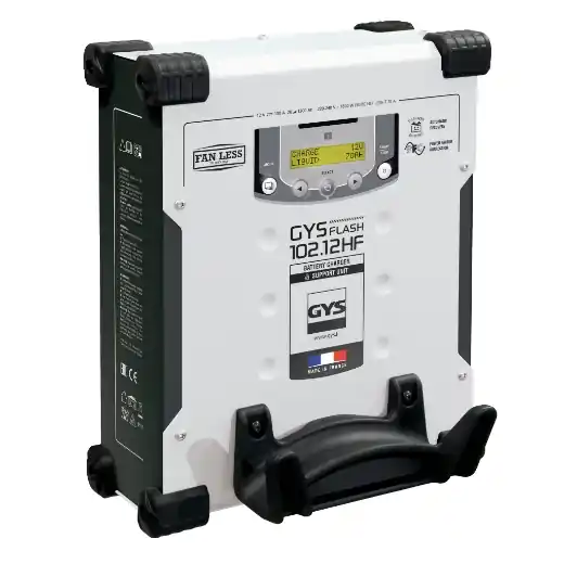 Expressversand ELMAG Automatisches Ladegerät 12 V., GYSFLASH 102.12 HF - Vertikalbauweise