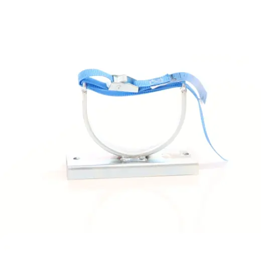 ELMAG Gasflaschenwandhalterung mit Spanngurt - für 1 Flasche Ø 140mm, zu 10 lt. Fl. Neu