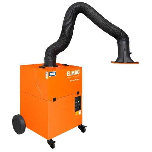 Highlight ELMAG Absauganlage, fahrbar, Smart-Master - Arm Ø 150mm/2m, Schlauchausf., 950 m3/h