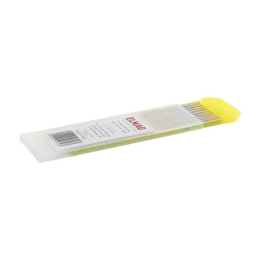 ELMAG Wolfram-Elektrode Type "E-WL 15", "gold" - 4,0 x 175 mm - universal, W 98,5% + 1,5% LaO² Solange Der Vorrat Reicht